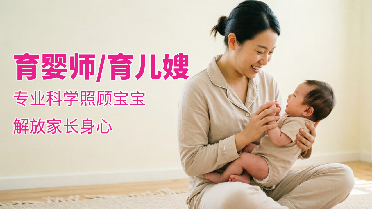 育婴师/育儿嫂服务示意图